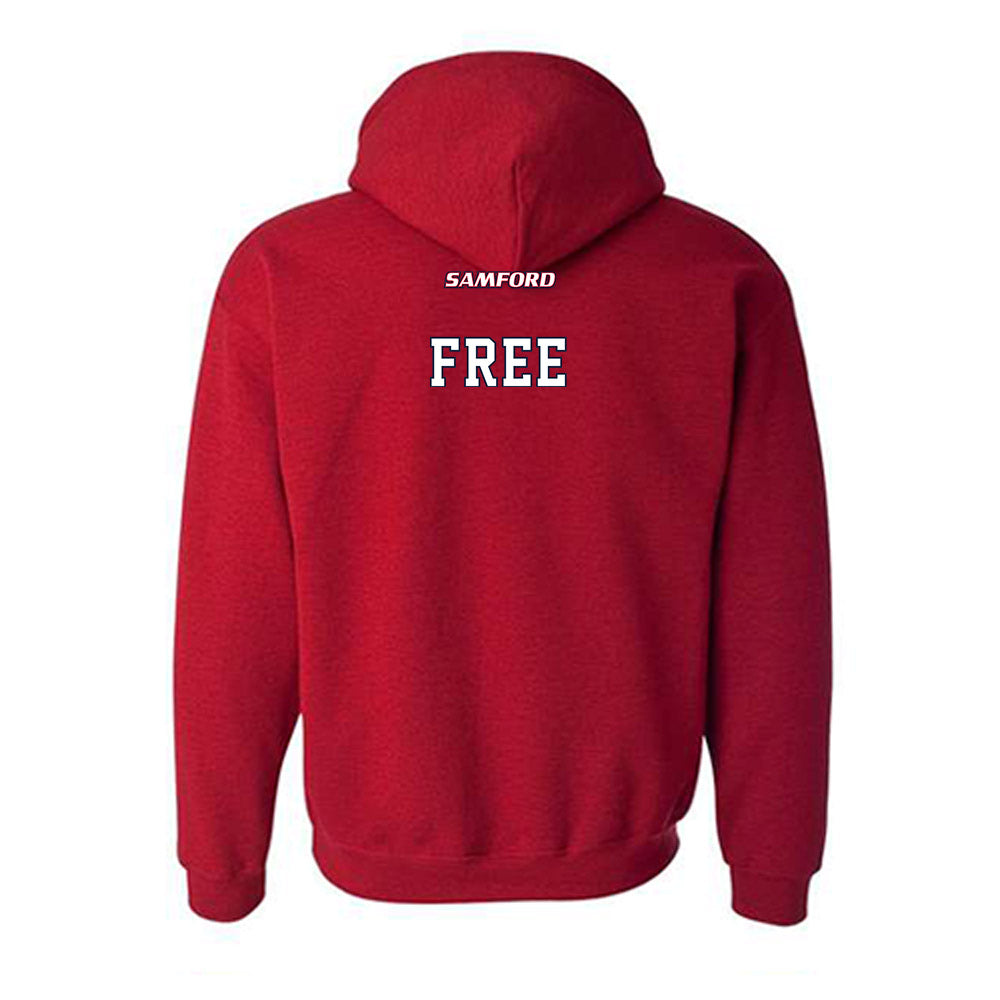 Samford - NCAA Men's Tennis : Parker Free - Hooded Sweatshirt-1