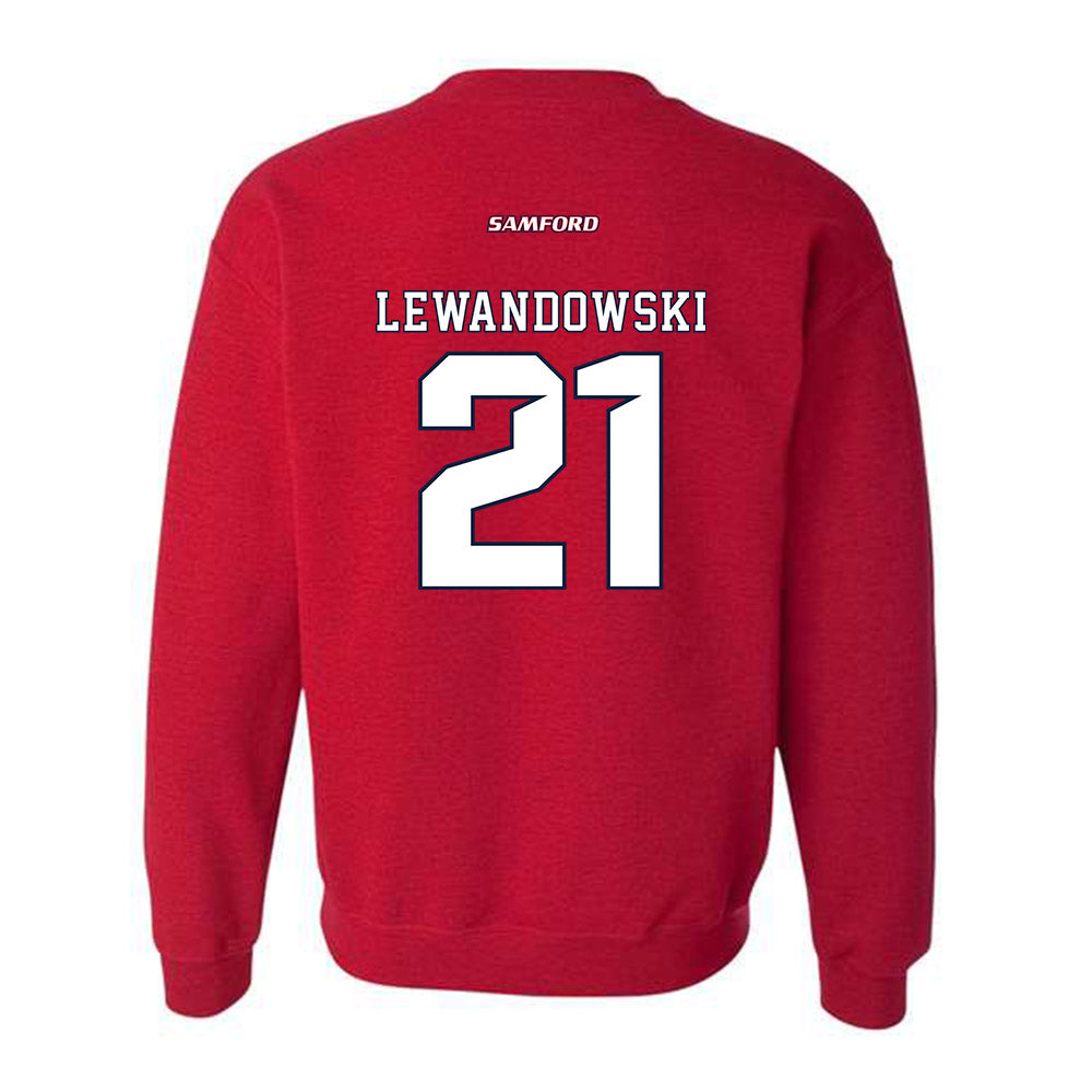 Samford - NCAA Women's Basketball : Kylee Lewandowski - Crewneck Sweatshirt-1