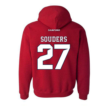 Samford - NCAA Baseball : Jake Souders - Hooded Sweatshirt-1