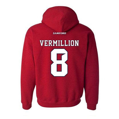 Samford - NCAA Baseball : Ryan Vermillion - Classic Shersey Hooded Sweatshirt-1