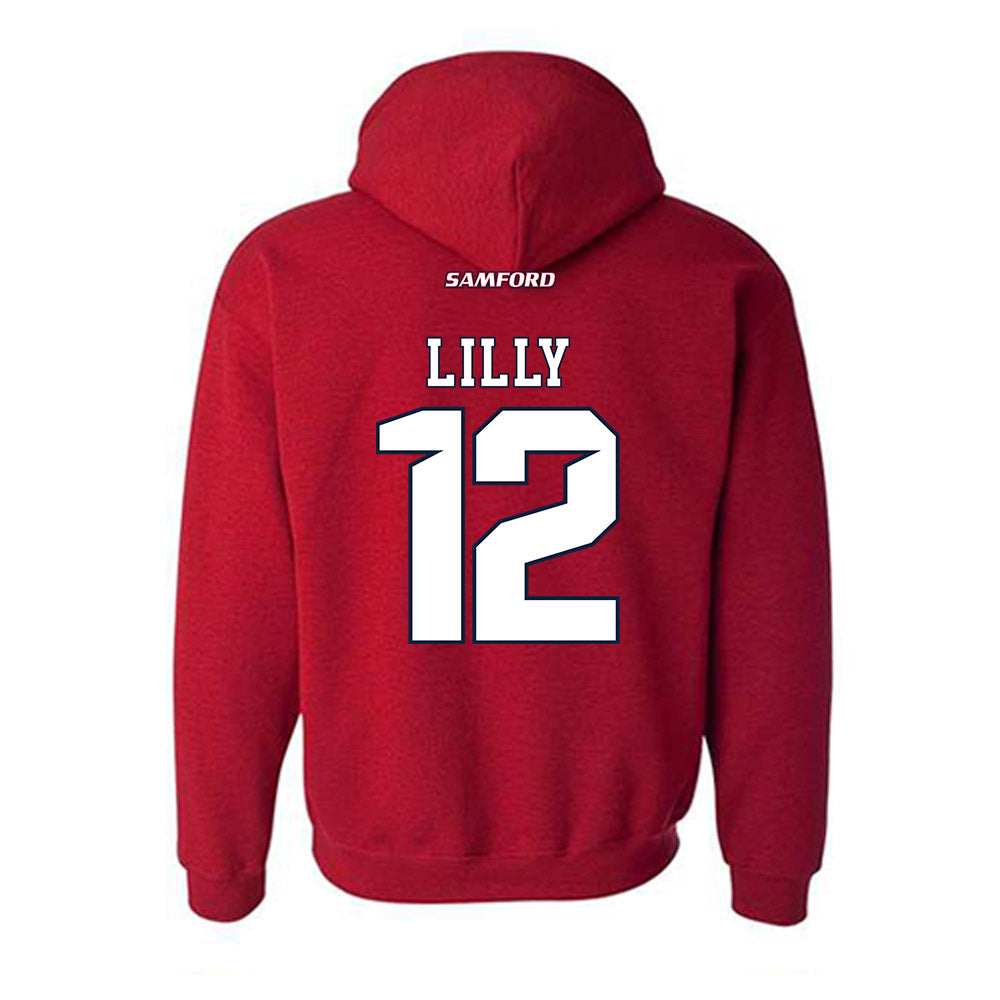 Samford - NCAA Women's Soccer : Langston Lilly - Hooded Sweatshirt-1