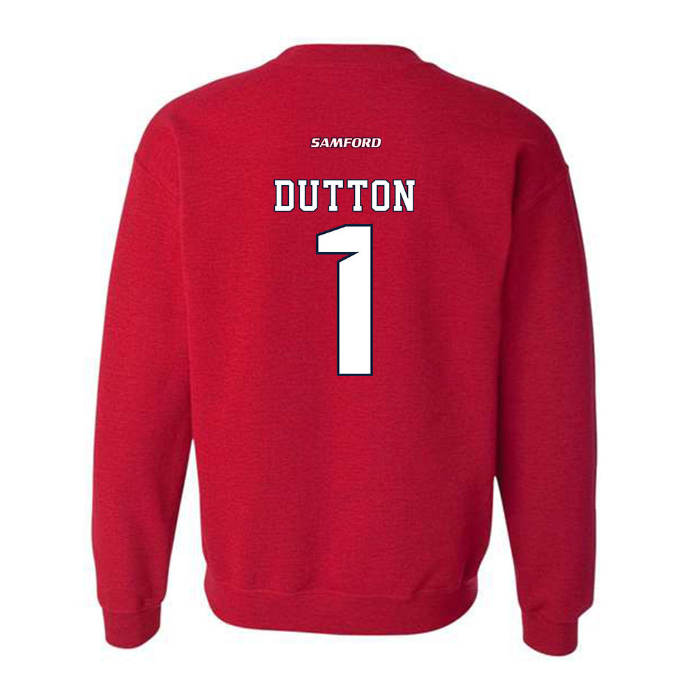 Samford - NCAA Baseball : Pierce Dutton - Classic Shersey Crewneck Sweatshirt-1