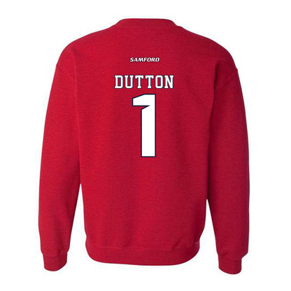 Samford - NCAA Baseball : Pierce Dutton - Classic Shersey Crewneck Sweatshirt-1