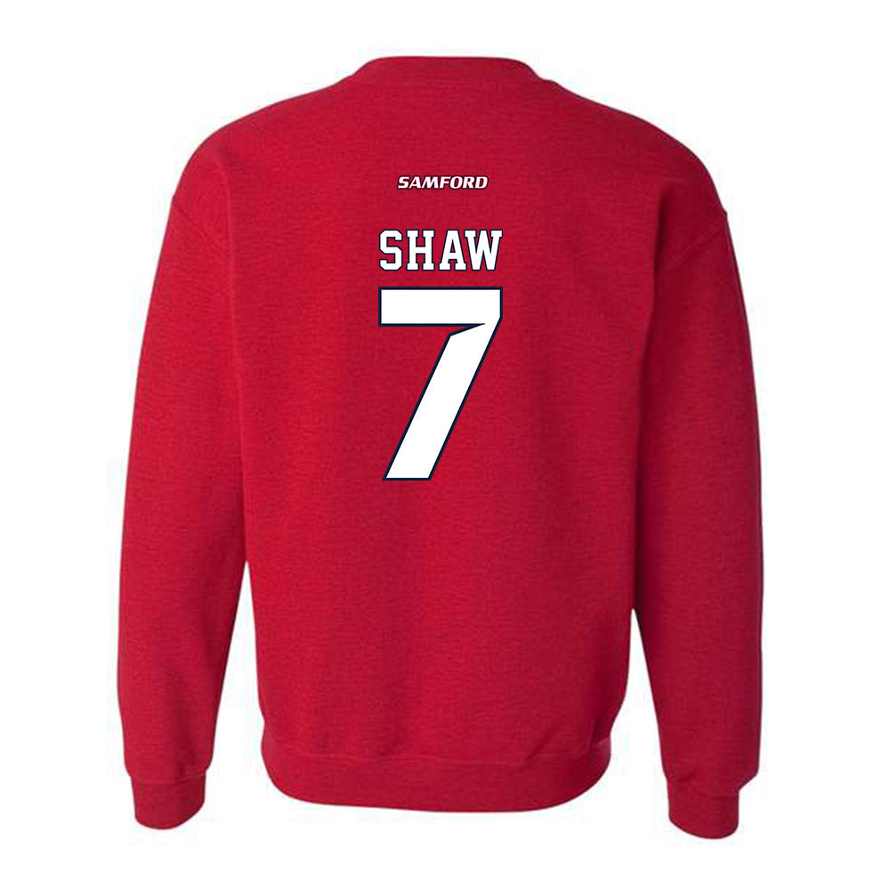Samford - NCAA Softball : Olivia Shaw - Crewneck Sweatshirt-1
