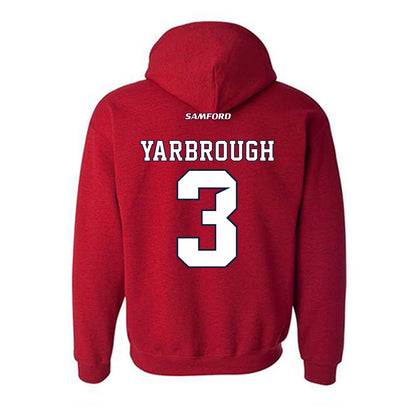Samford - NCAA Women's Basketball : Kaylee Yarbrough - Hooded Sweatshirt-1