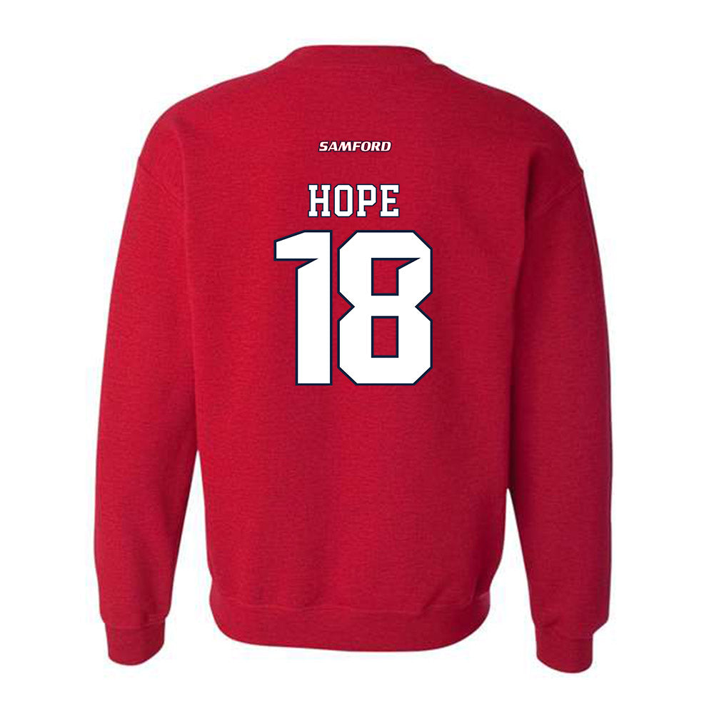 Samford - NCAA Football : Owen Hope - Classic Shersey Crewneck Sweatshirt-1