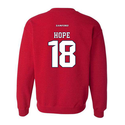 Samford - NCAA Football : Owen Hope - Classic Shersey Crewneck Sweatshirt-1