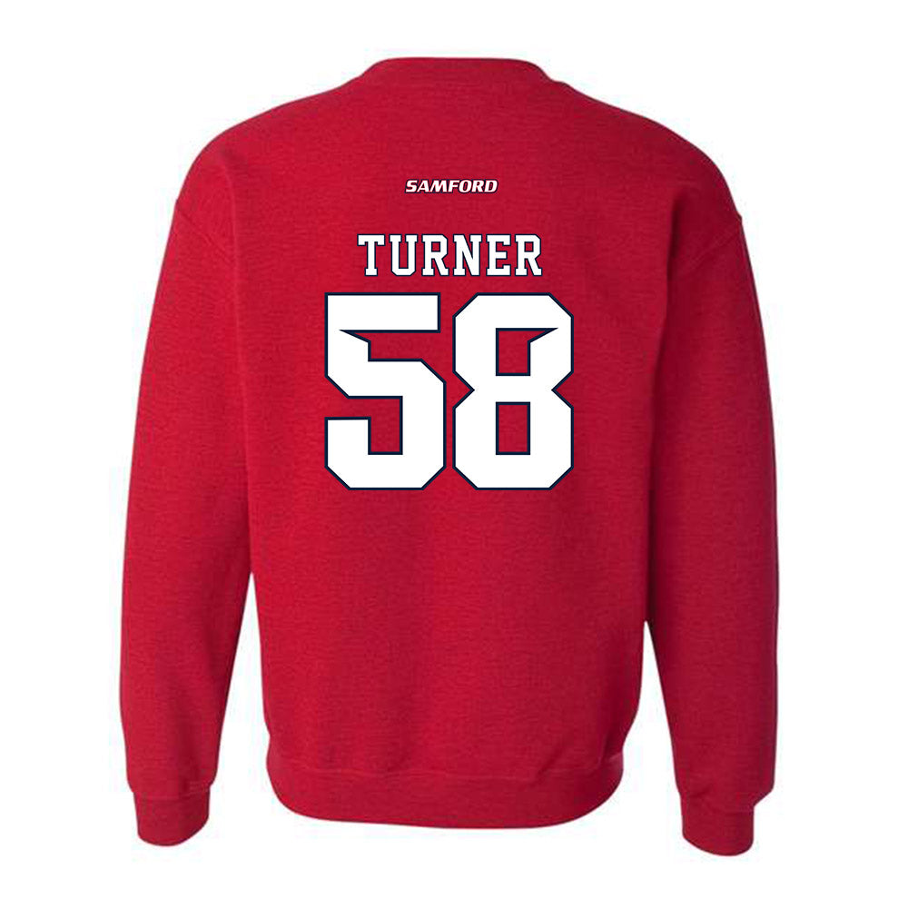 Samford - NCAA Football : Wil Turner - Classic Shersey Crewneck Sweatshirt-1