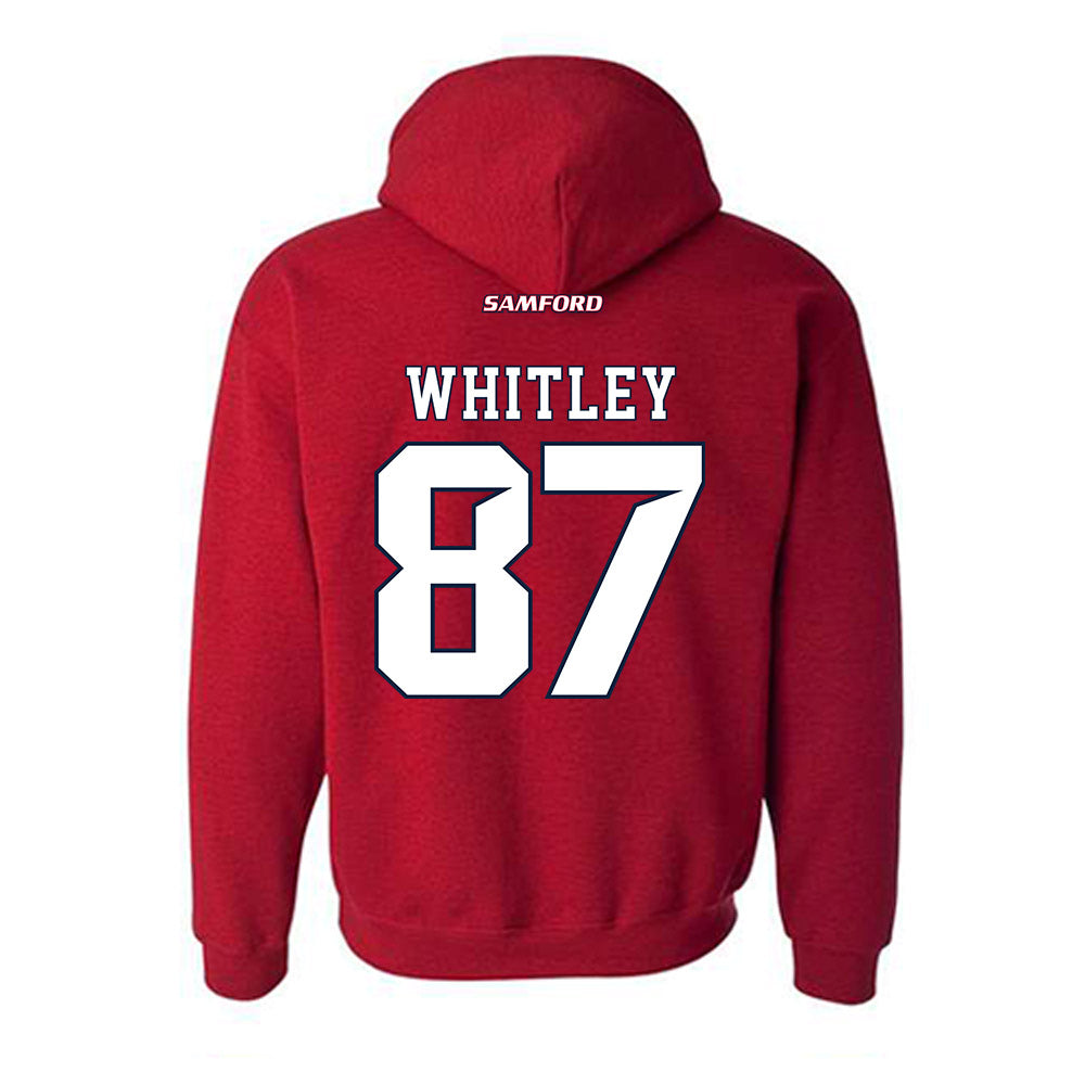 Samford - NCAA Football : Brice Whitley - Hooded Sweatshirt-1
