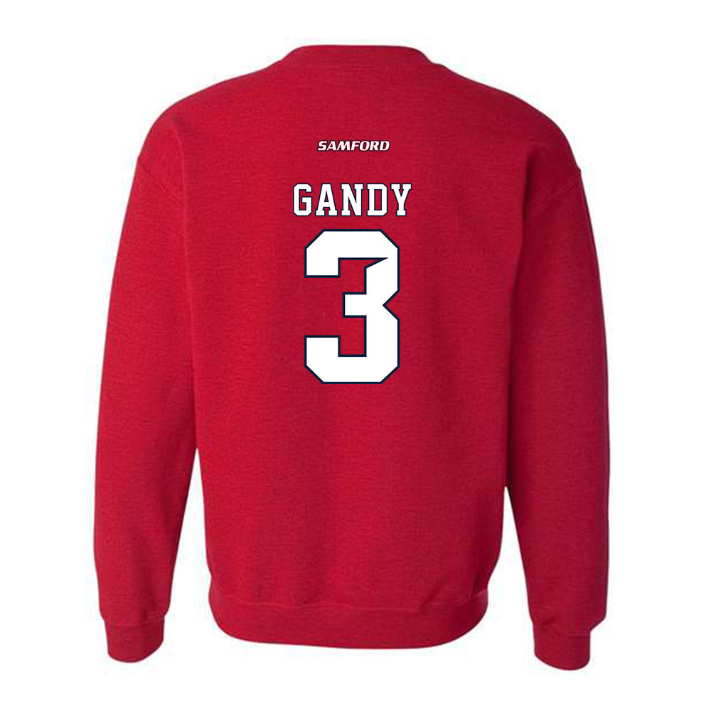 Samford - NCAA Baseball : Gus Gandy - Classic Shersey Crewneck Sweatshirt-1