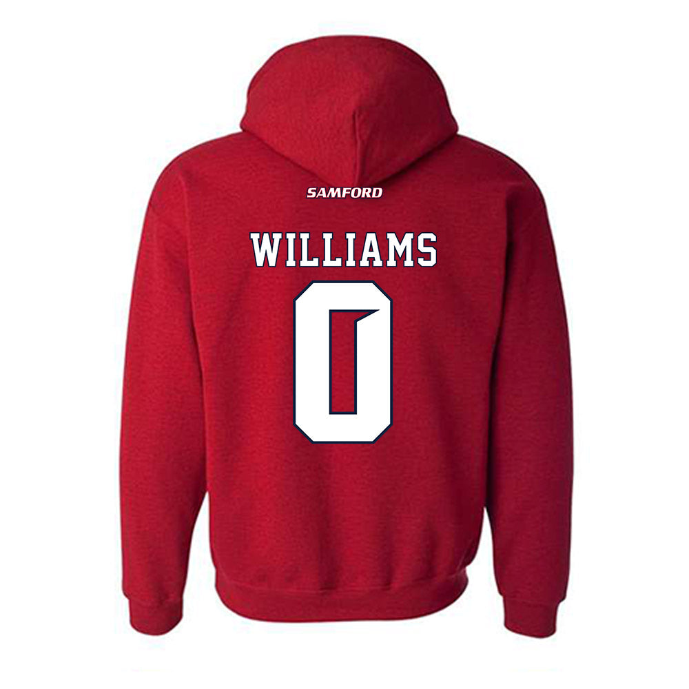 Samford - NCAA Football : Greg Williams - Classic Shersey Hooded Sweatshirt-1