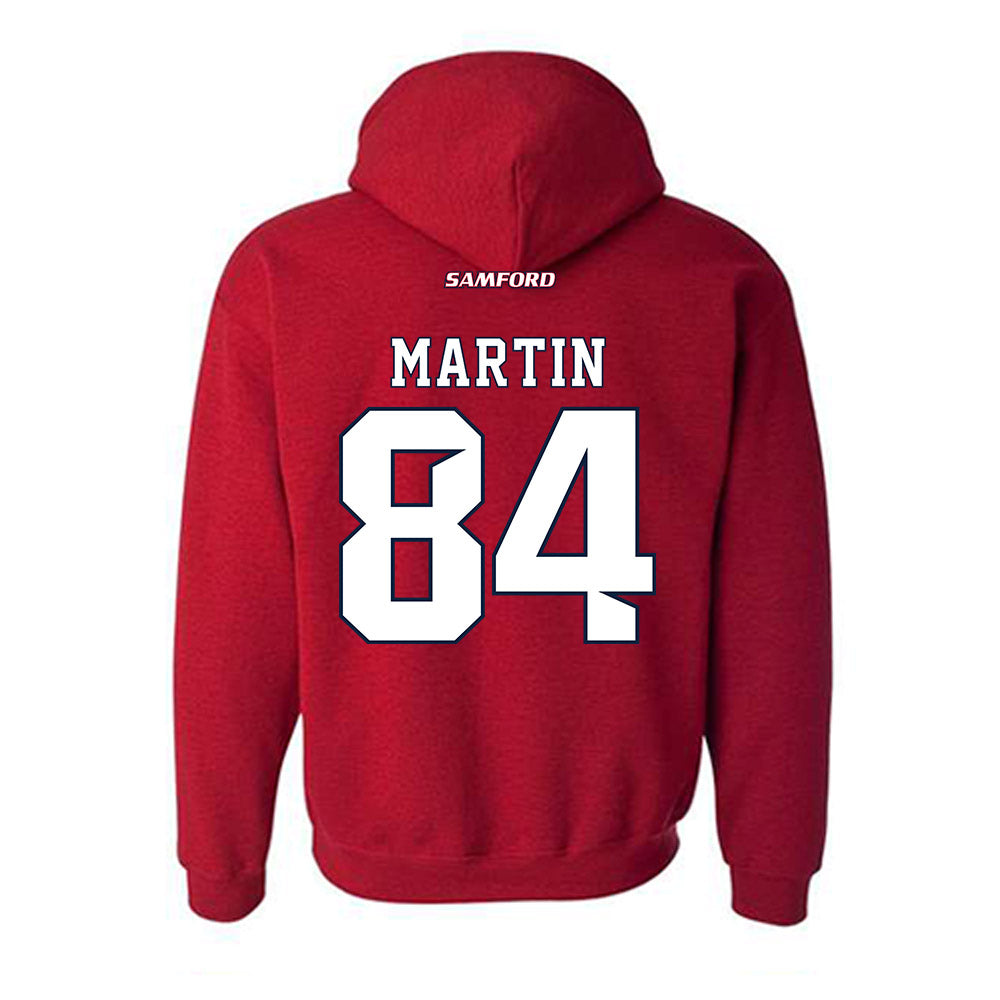 Samford - NCAA Football : Bryon Martin - Classic Shersey Hooded Sweatshirt-1