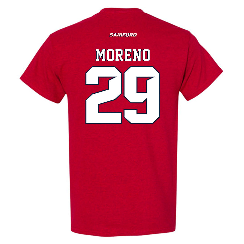 Samford - NCAA Women's Soccer : Isabella Moreno - T-Shirt-1