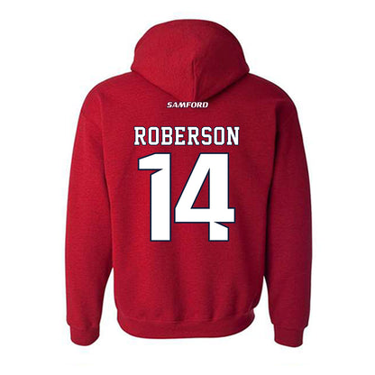 Samford - NCAA Women's Basketball : Makayla Roberson - Classic Shersey Hooded Sweatshirt-1