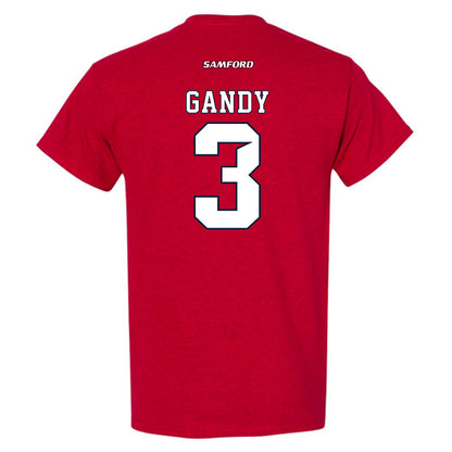 Samford - NCAA Baseball : Gus Gandy - Classic Shersey T-Shirt-1