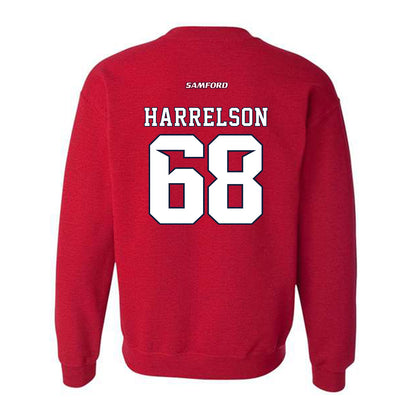 Samford - NCAA Football : Asher Harrelson - Crewneck Sweatshirt-1