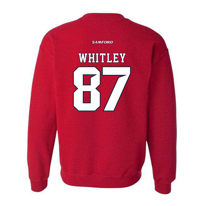 Samford - NCAA Football : Brice Whitley - Crewneck Sweatshirt-1