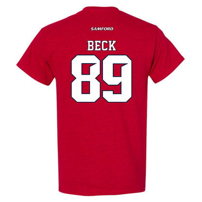 Samford - NCAA Football : Landon Beck - T-Shirt-1