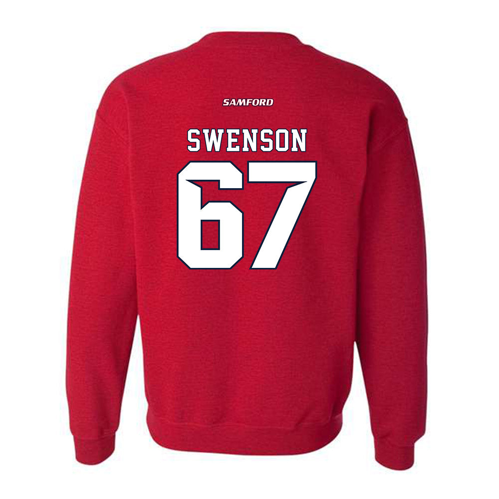 Samford - NCAA Football : Thayne Swenson - Classic Shersey Crewneck Sweatshirt-1