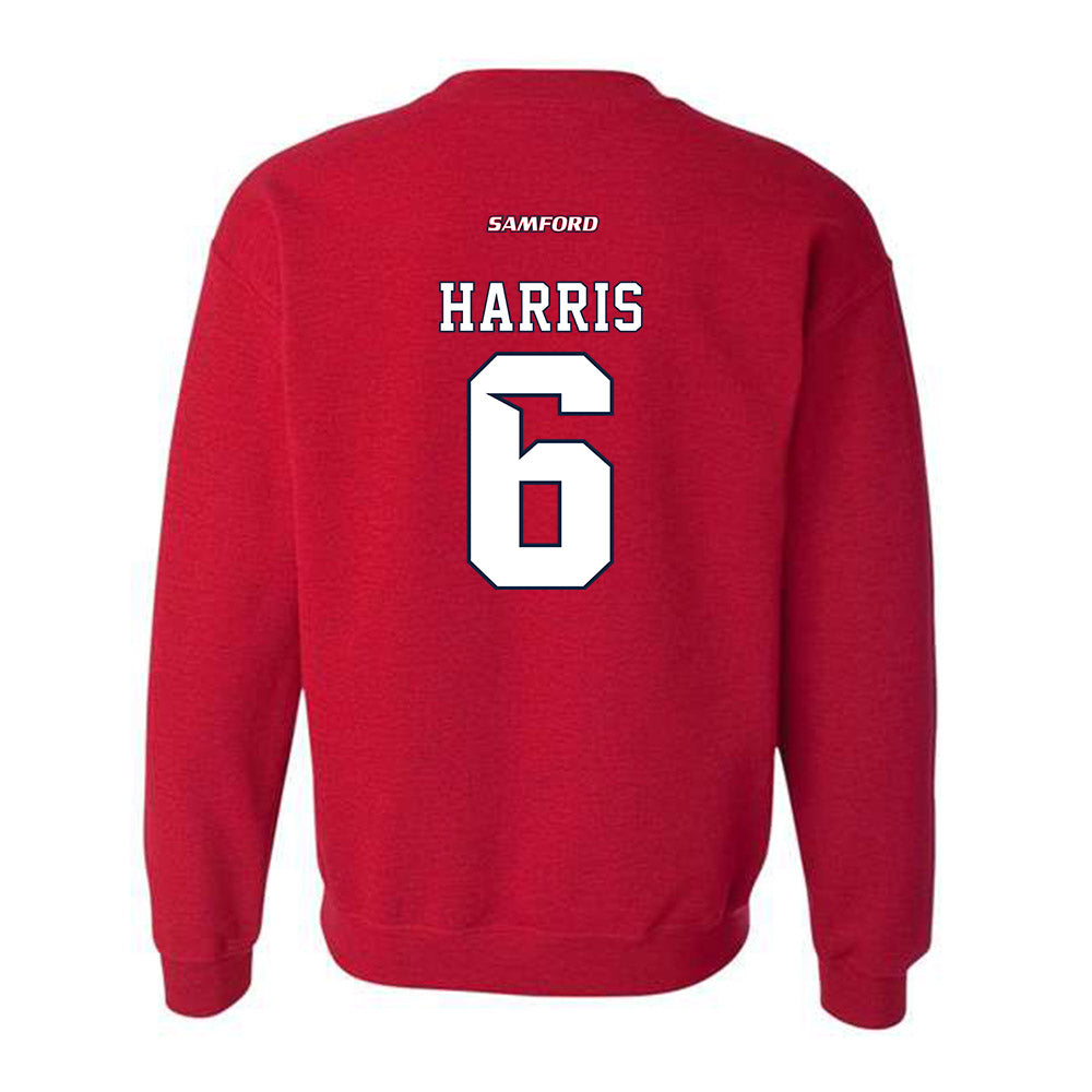 Samford - NCAA Baseball : Jackson Harris - Classic Shersey Crewneck Sweatshirt-1