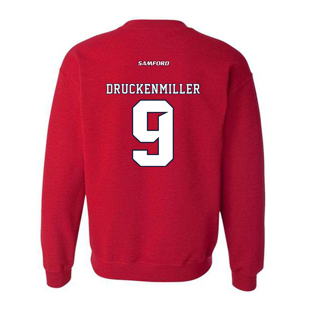 Samford - NCAA Baseball : Drew Druckenmiller - Crewneck Sweatshirt-1