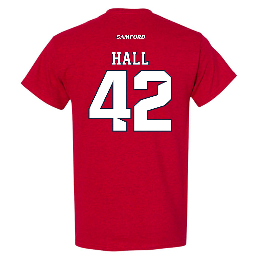 Samford - NCAA Football : Quinten Hall - T-Shirt-1