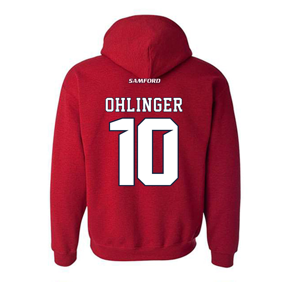 Samford - NCAA Women's Volleyball : Ali Ohlinger - Classic Shersey Hooded Sweatshirt-1
