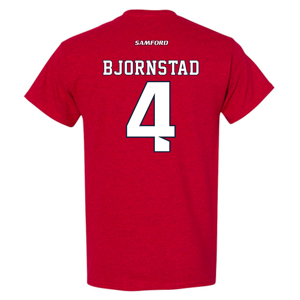 Samford - NCAA Men's Basketball : Judson Bjornstad - T-Shirt-1