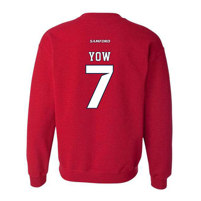 Samford - NCAA Football : Kerrell Yow - Classic Shersey Crewneck Sweatshirt-1