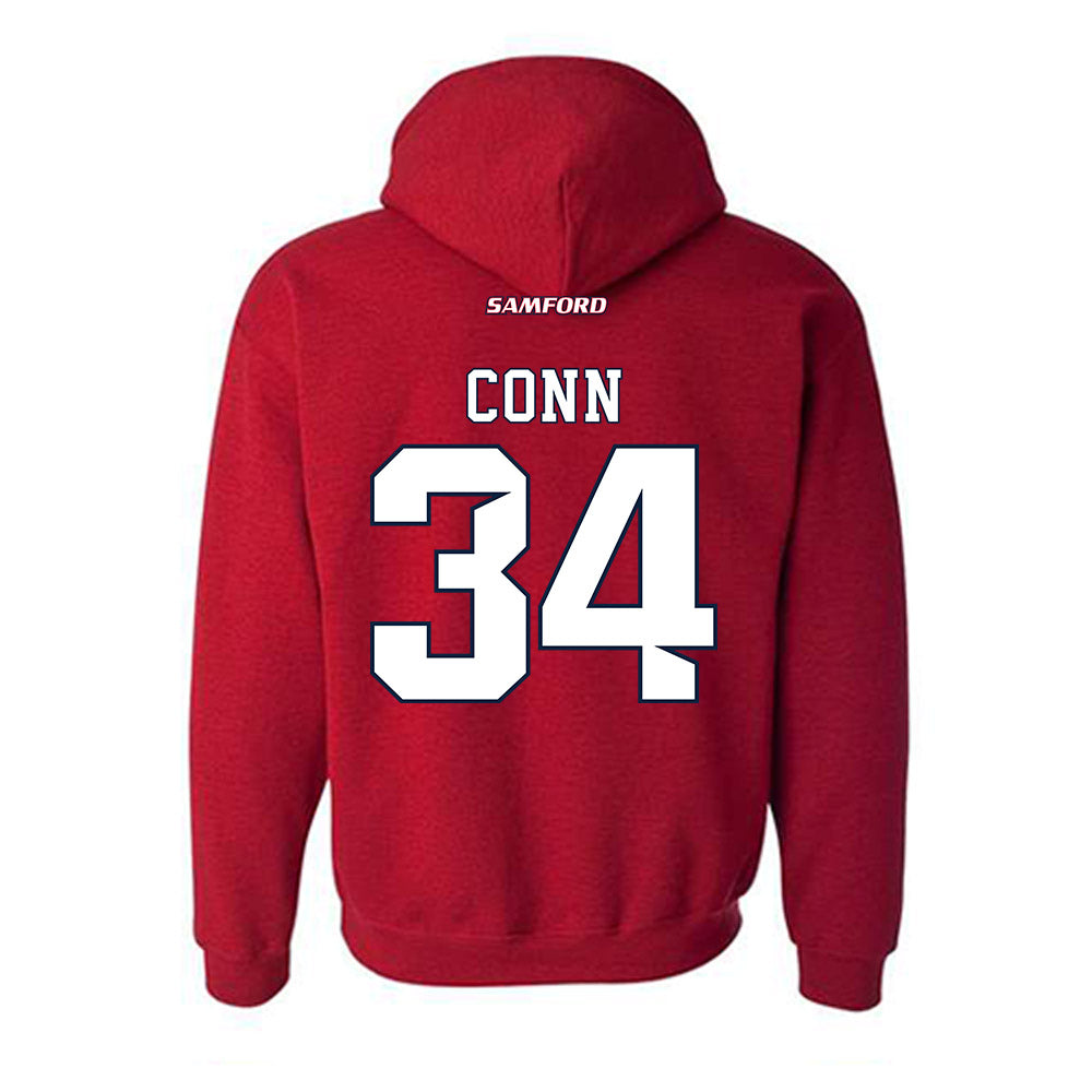 Samford - NCAA Football : Spencer Conn - Classic Shersey Hooded Sweatshirt-1
