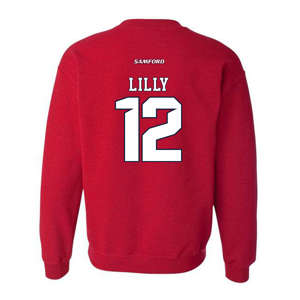 Samford - NCAA Women's Soccer : Langston Lilly - Crewneck Sweatshirt-1