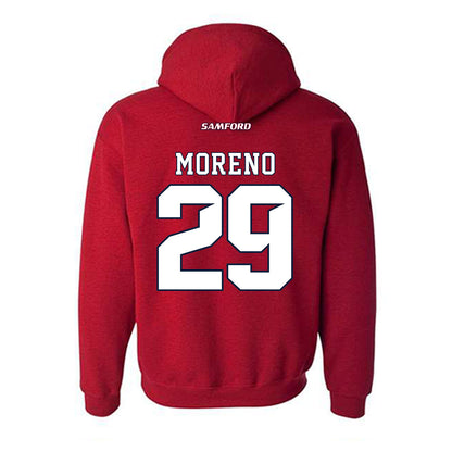 Samford - NCAA Women's Soccer : Isabella Moreno - Hooded Sweatshirt-1