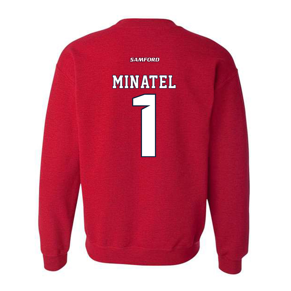Samford - NCAA Women's Volleyball : Carly Minatel - Crewneck Sweatshirt-1