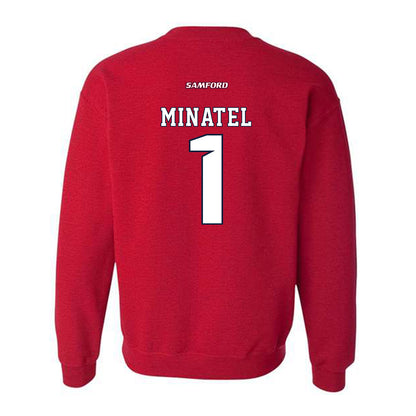 Samford - NCAA Women's Volleyball : Carly Minatel - Crewneck Sweatshirt-1
