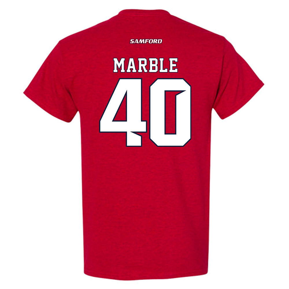 Samford - NCAA Baseball : Andrew Marble - Classic Shersey T-Shirt-1