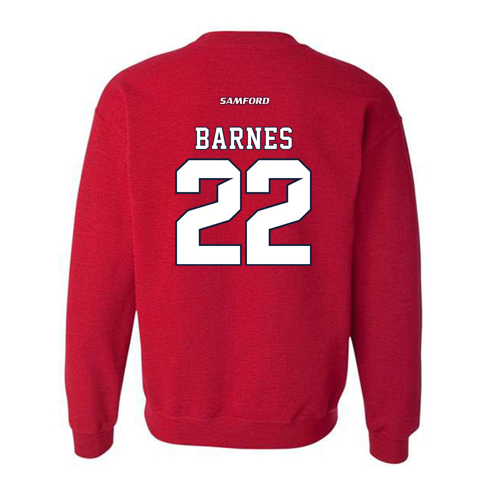 Samford - NCAA Women's Basketball : Natalie Barnes - Classic Shersey Crewneck Sweatshirt-1