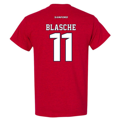 Samford - NCAA Baseball : Mason Blasche - Classic Shersey T-Shirt-1