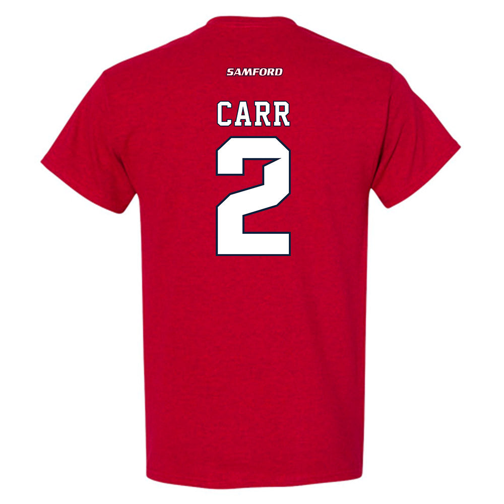Samford - NCAA Baseball : Cade Carr - T-Shirt-1
