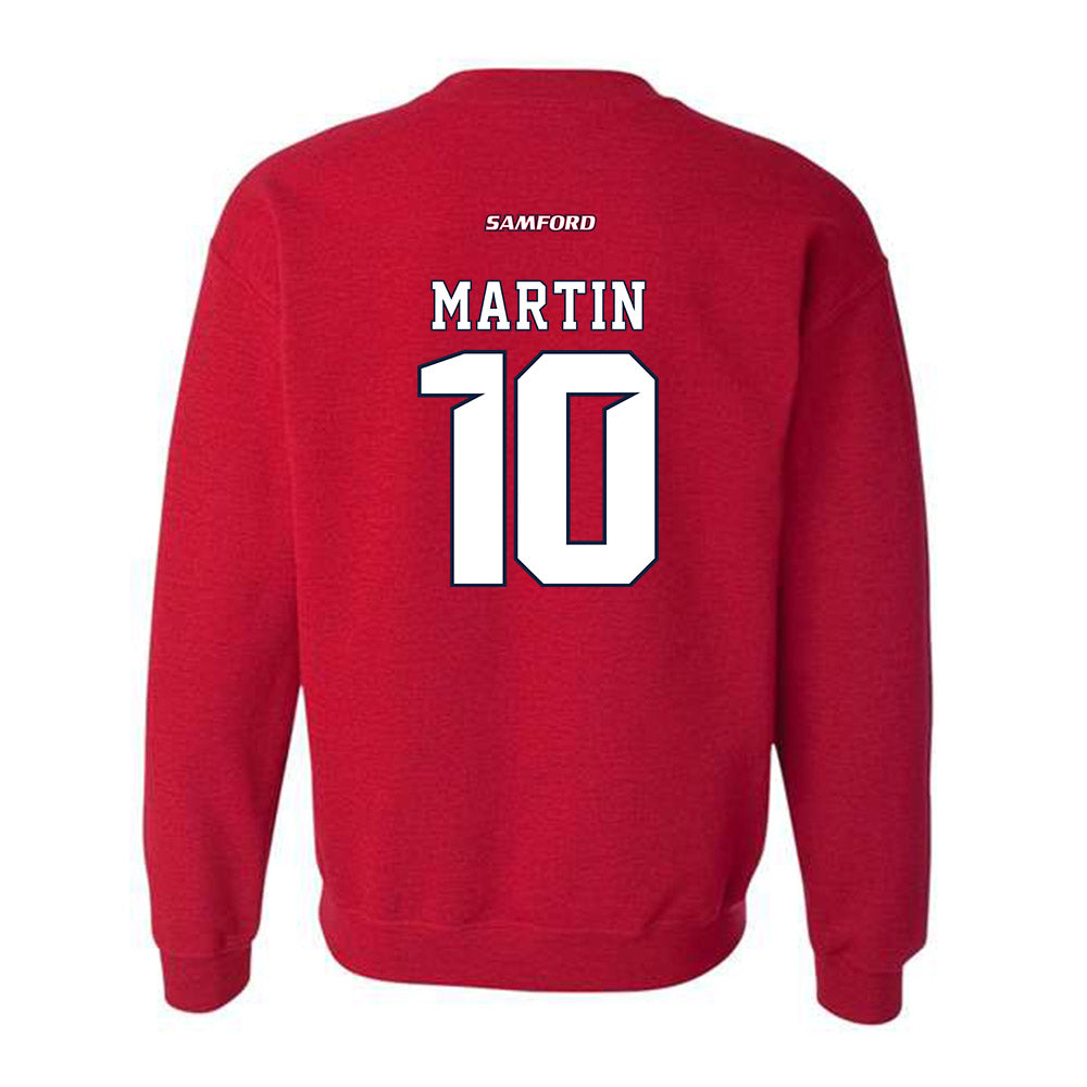 Samford - NCAA Men's Basketball : Kam Martin - Crewneck Sweatshirt-1