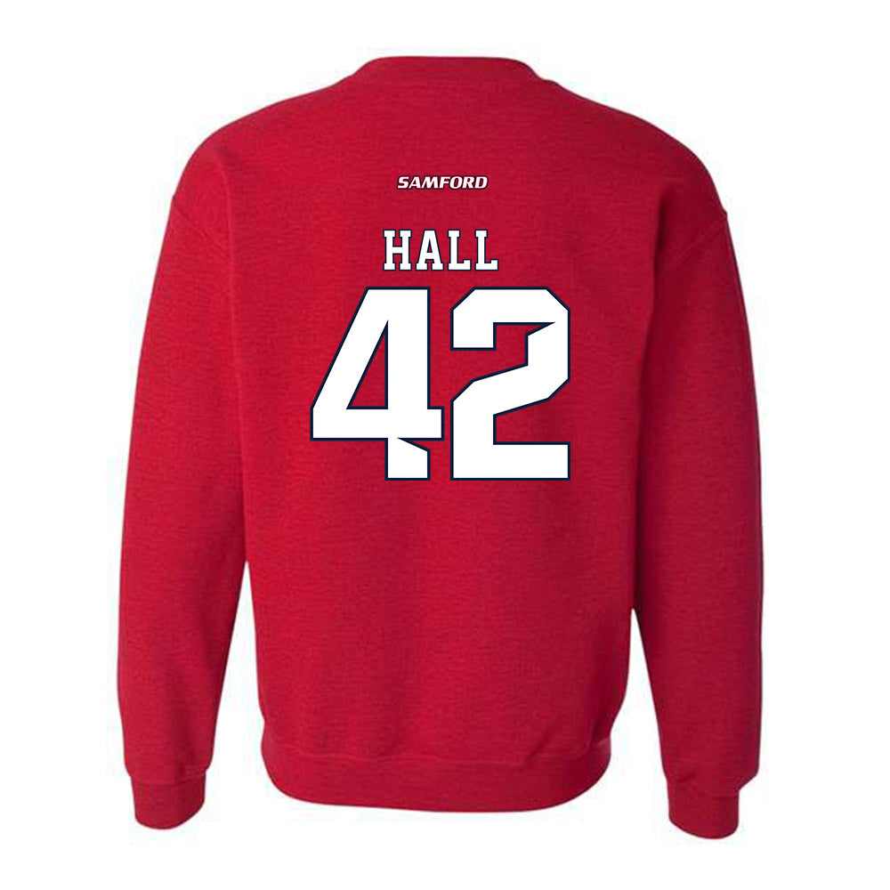 Samford - NCAA Football : Quinten Hall - Crewneck Sweatshirt-1
