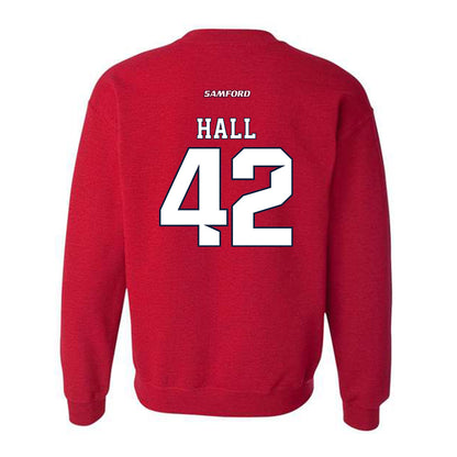 Samford - NCAA Football : Quinten Hall - Crewneck Sweatshirt-1