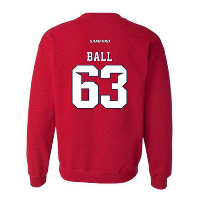 Samford - NCAA Football : Beau Ball - Classic Shersey Crewneck Sweatshirt-1