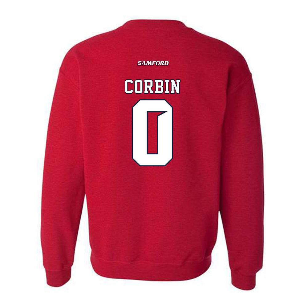 Samford - NCAA Football : Key Corbin - Classic Shersey Crewneck Sweatshirt-1