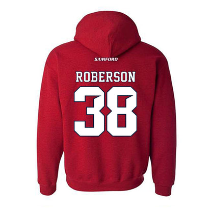 Samford - NCAA Football : Michael Roberson - Classic Shersey Hooded Sweatshirt-1