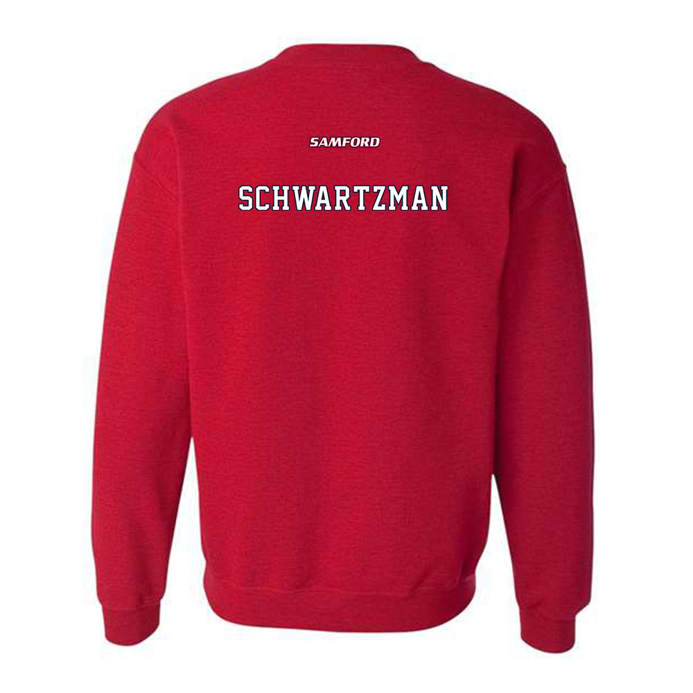 Samford - NCAA Men's Tennis : Martin Schwartzman - Crewneck Sweatshirt