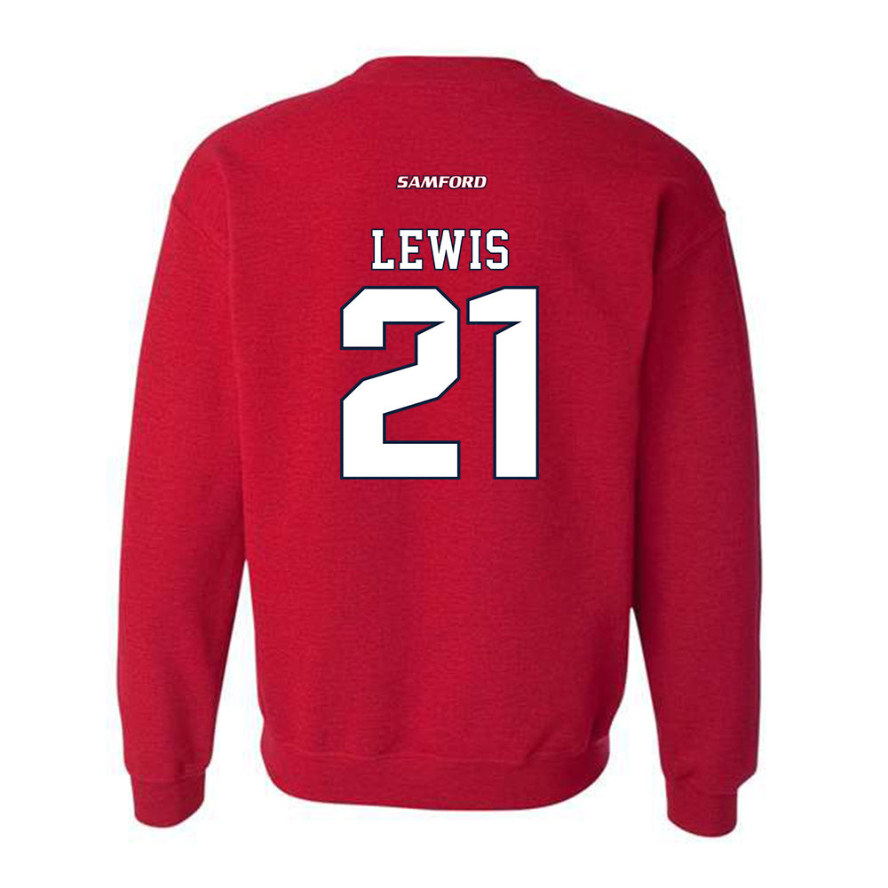 Samford - NCAA Football : Jayden Lewis - Classic Shersey Crewneck Sweatshirt-1