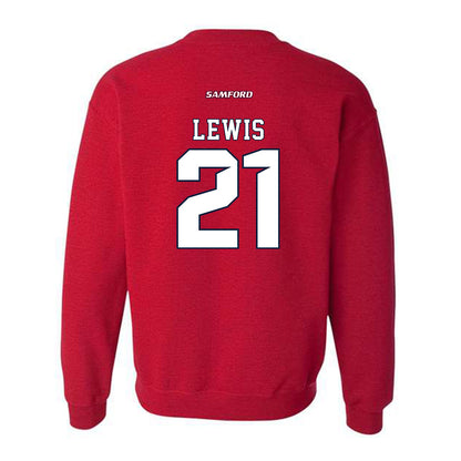 Samford - NCAA Football : Jayden Lewis - Classic Shersey Crewneck Sweatshirt-1