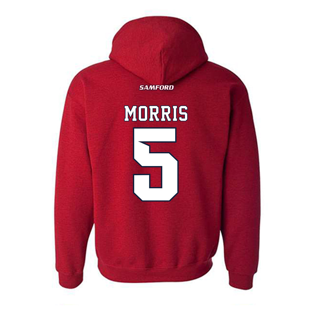 Samford - NCAA Women's Basketball : Francie Morris - Hooded Sweatshirt-1