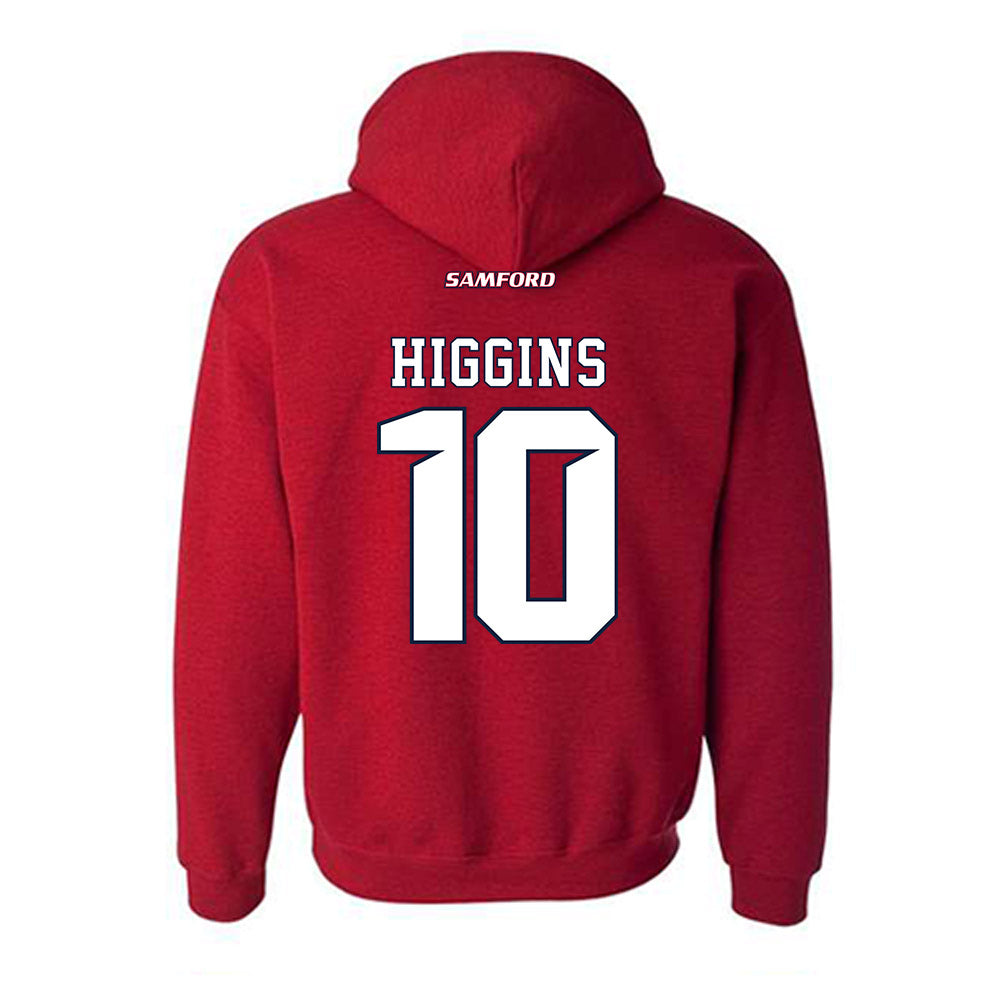 Samford - NCAA Baseball : Trey Higgins - Hooded Sweatshirt-1