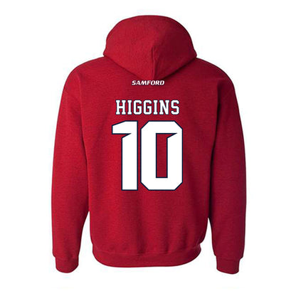 Samford - NCAA Baseball : Trey Higgins - Hooded Sweatshirt-1
